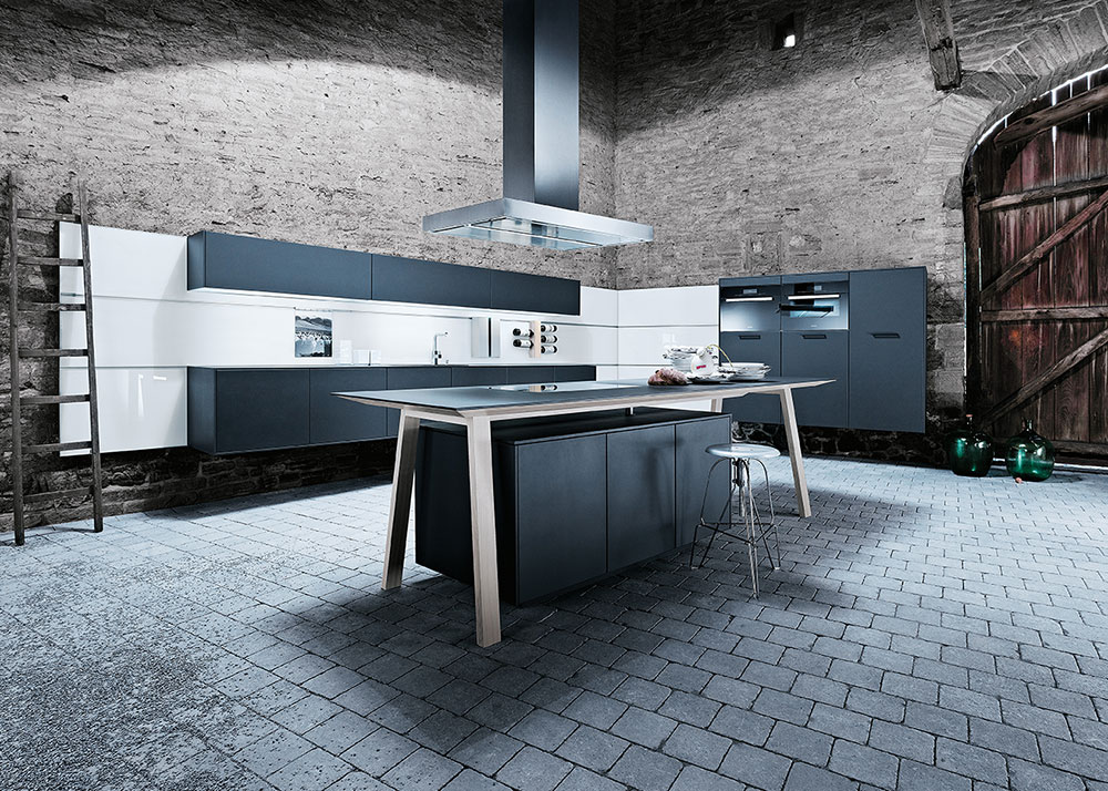 Zwarte keuken next125