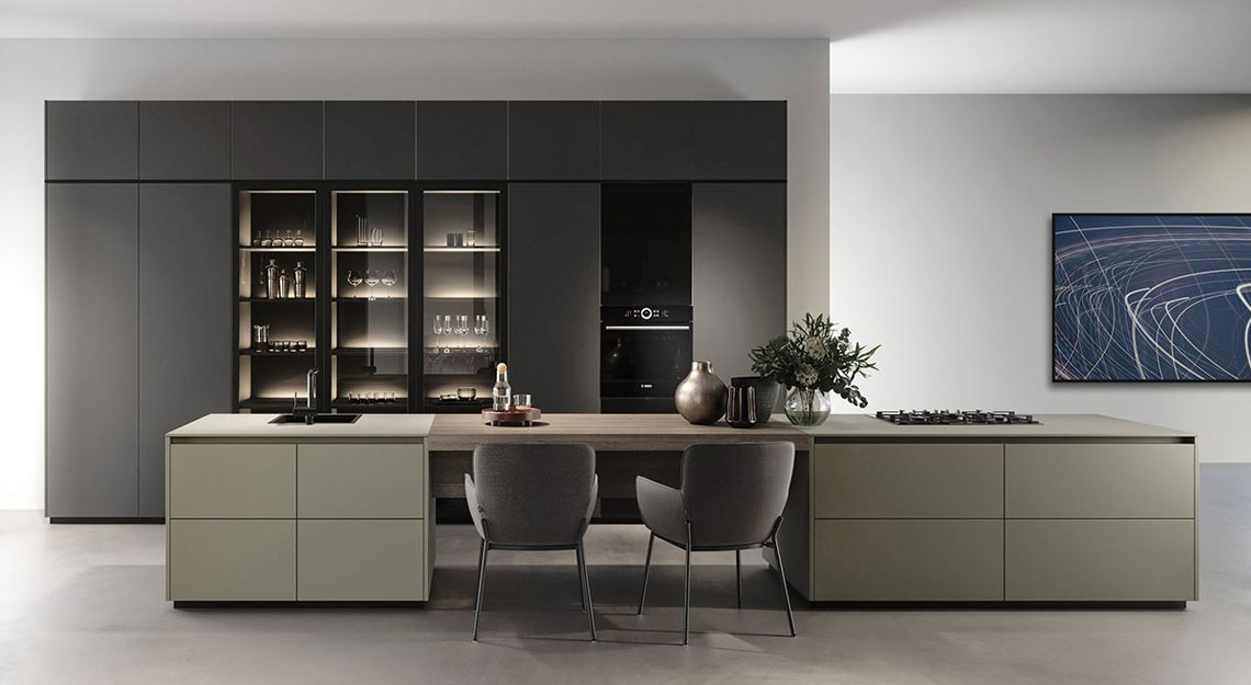 Industriële keukens bij Jansen Totaal Wonen