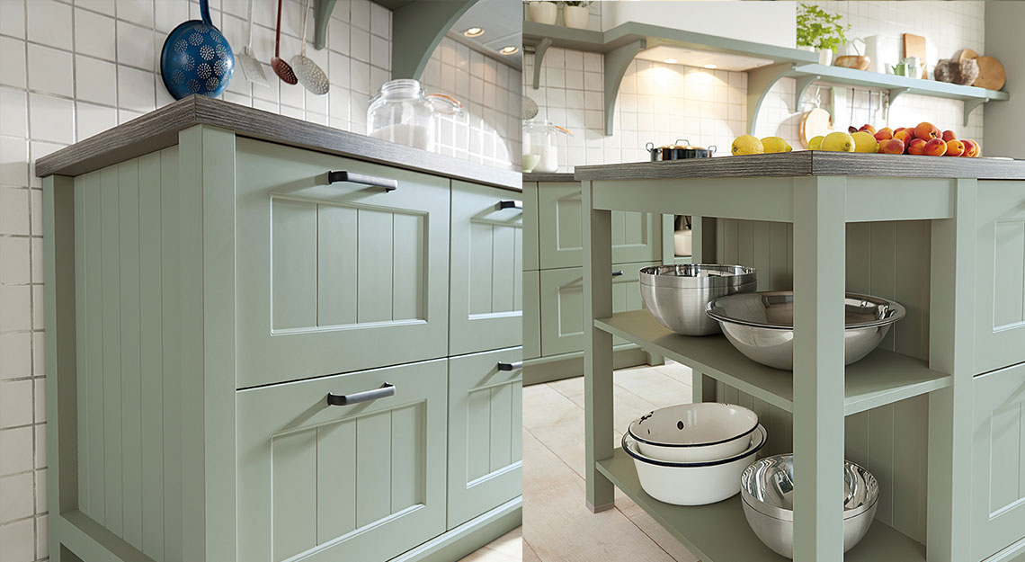 Landelijke keukens bij Jansen Totaal Wonen