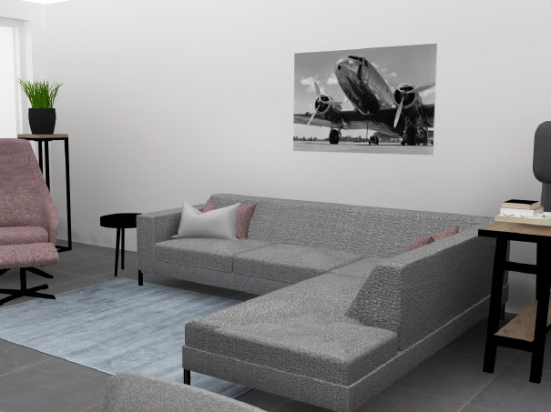 interieur bij Jansen Totaal Wonen.
